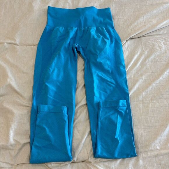 NVGTN Contour Seamless Leggings – Blue, Size XS - Picture 2 of 3